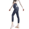 thumbnail image 1 of Babcutegg Pregnant Womens Yoga Pants Casual Fashion Soild Color Regular Fitting Soft Leggings Comfortale Maternity Leggings for Women Gray Size M, 1 of 7