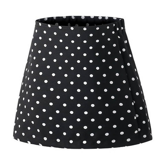Babcutegg School Skirt for Toddler Girls High Waist A Line Graphic Pattern Girls School Clothes Black