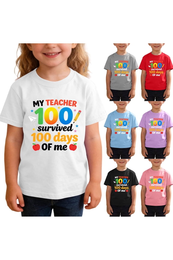 School Uniform for Kid Girls Comfortable Short Sleeve Campus Style Back to School Wear Causal Fashion Girls Summer Clothes Red Size 5