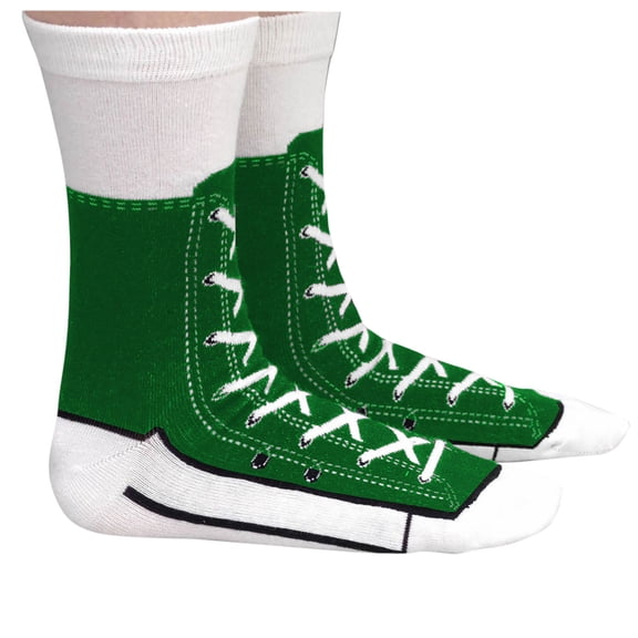 Babcutegg Socks for Women Keep Warm Comfortable Mid Length Absorb Sweat Womens Underwear Green Size Free Size