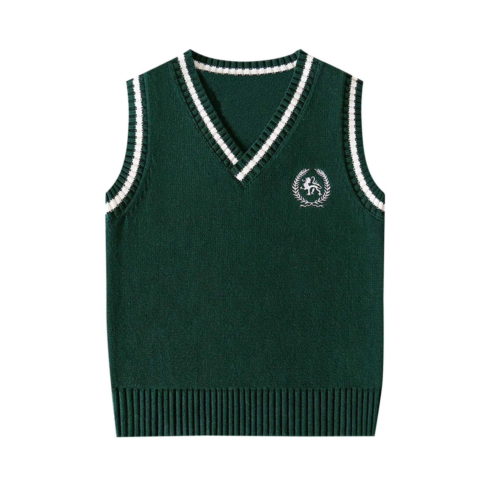 Girls' Cute Sleeveless Knit Sweater Dress - Cotton Spandex Tank Top Dress For Ages 1-6