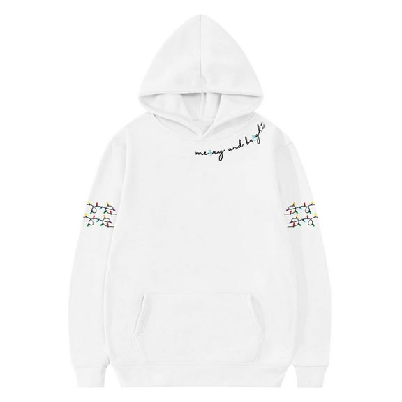 Babcutegg Sweatshirts for Kid Girls Hoodies Keep Warm Long Sleeve Fleece Lined Regular Fit Girls Fall and Winter Tops White Size 5-6