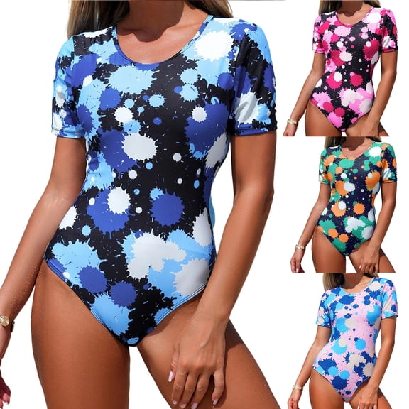 Babcutegg Swim Wear Set for Women Swim Wear Casual Fashion Lightweight Pullover Womens Diving Suit Pink Size M