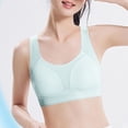 thumbnail image 1 of Babcutegg Teen Girls Bra Stretch Training Bra Breathable Girls Underwear Blue Size 3XL, 1 of 9
