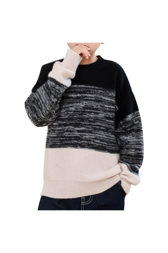 Toddler Boys Shirts Long Sleeve Floral Pattern Flock Shirts for Boys Black 14 T