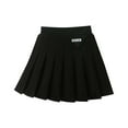 thumbnail image 1 of Babcutegg Toddler Girls Skirts A Line Back to School Essentials Pleated School Uniform for Girls Black, 1 of 4