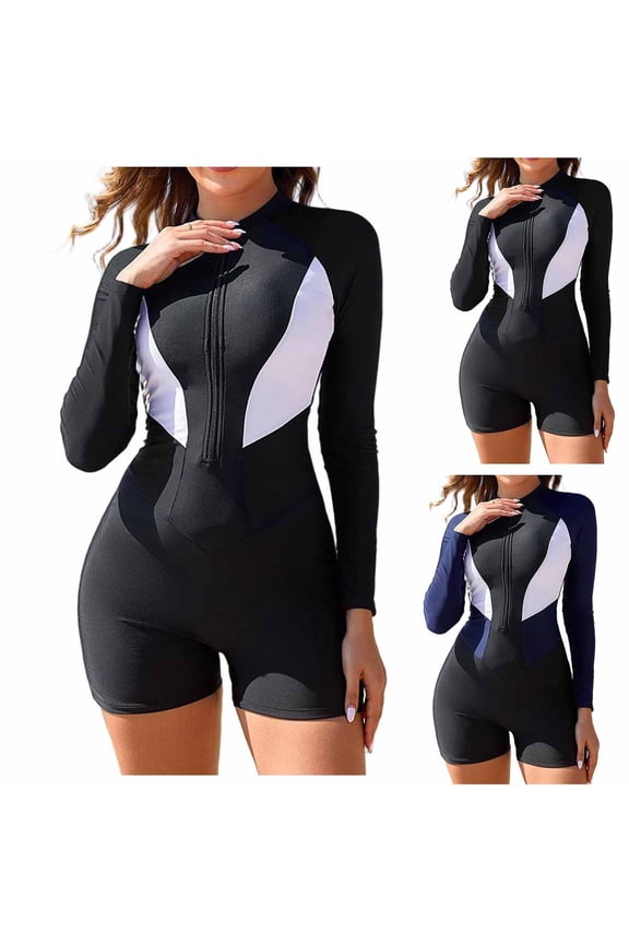 Women's Solid Color Conservative Bikini Sets Two Piece Casual Loose Swimwear for Beach Vacation Blue Size L