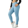 thumbnail image 1 of Babcutegg Womens Pants Side Pockets Soild Color Casual Fashion Fall and Winter Trousers for Women Blue Size M, 1 of 9