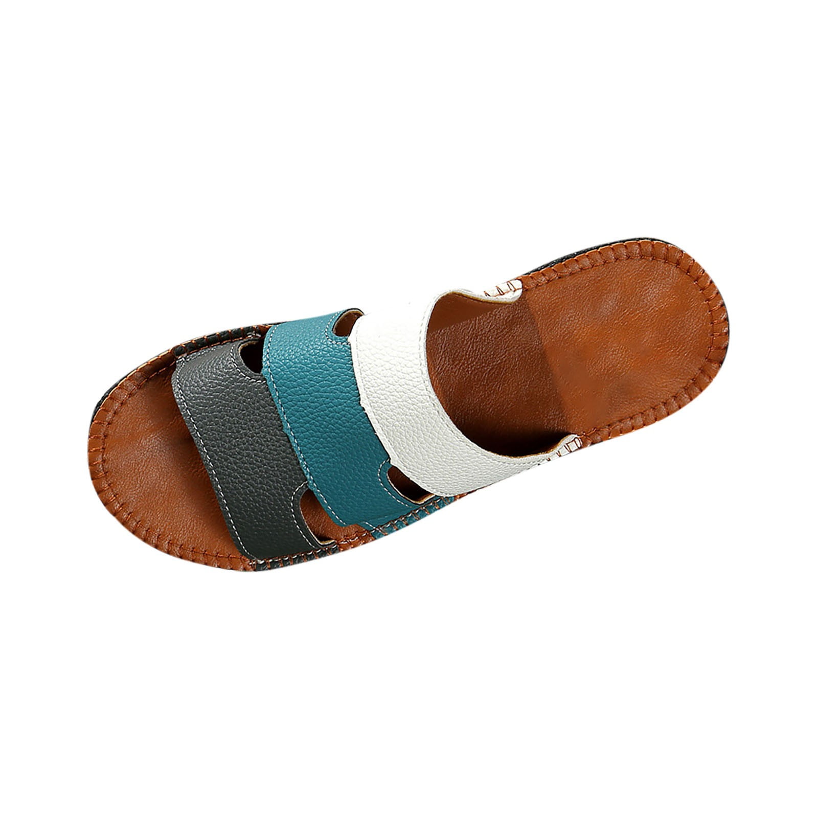 Women's Roman Round Head Chunky High Sandals