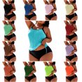 thumbnail image 1 of Babcutegg Womens Tankini Swimwear Bathing Suits Loose Fit Full Coverage Plus Size Womens Fashion Swimwear Green Size XL, 1 of 6