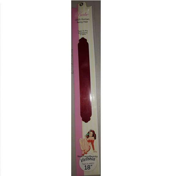 Babe 18" 100% Human Remy Hair Tape-In Pro Extensions 10 Wefts #27A Veronica
