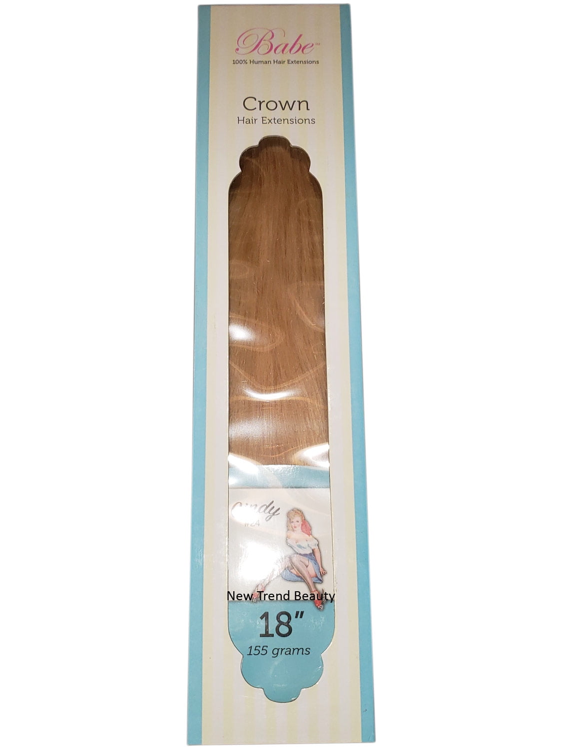 18” Babe Crown hair extensions What is the Babe Crown? | Hair Extensions Gossip - Babe Hair  main image 3