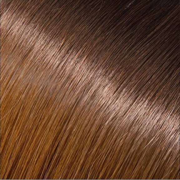 Babe Tape-In Extensions 22 Inch Nina #Ombre 2-27A 10 Wefts 100% Human Remy Hair
