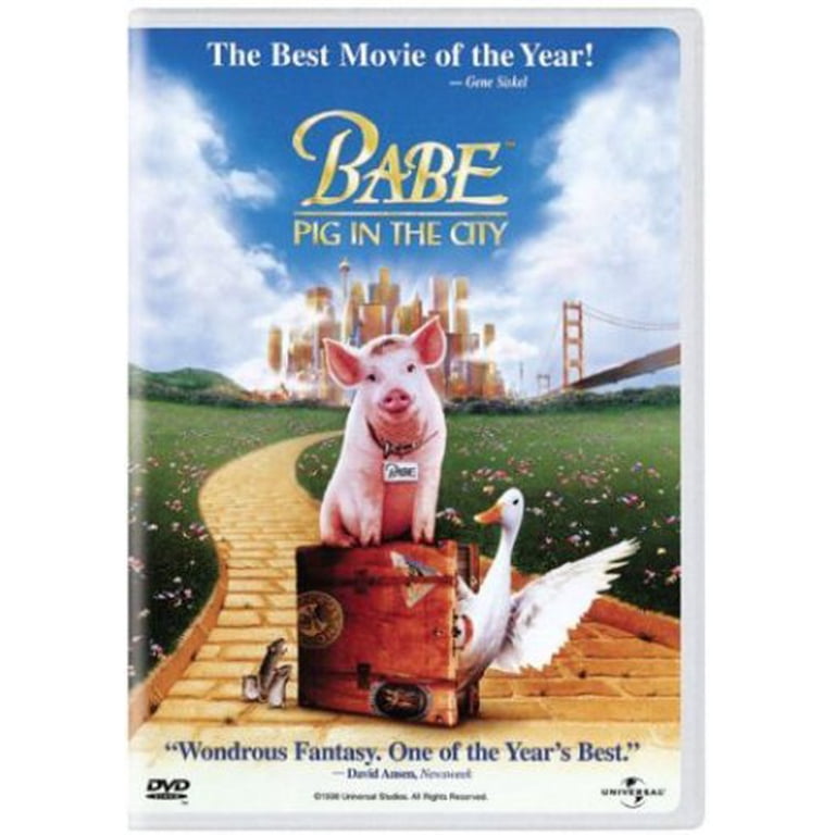 Universal Studios, Movie, Babe: Pig in the City, 1998 PG - Walmart.com