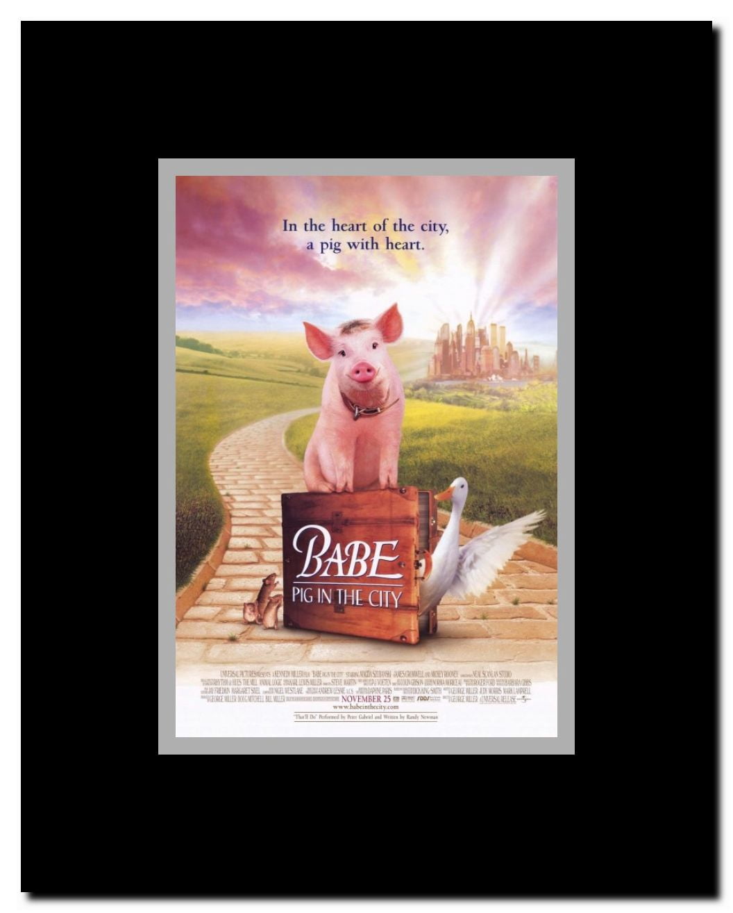 Babe: Pig in the City Framed Movie Poster