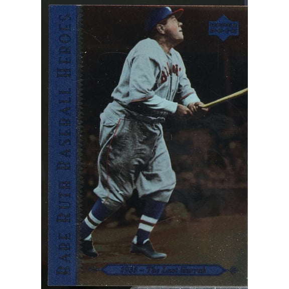 Babe Ruth/1935 The Last Hurrah Card 1995 Upper Deck Ruth Heroes #81