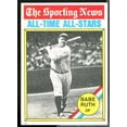 thumbnail image 1 of Babe Ruth ATG Card 1976 Topps #345, 1 of 2
