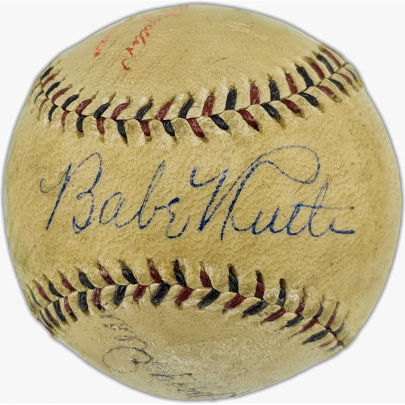Babe Ruth & Dizzy Dean Autographed Official Spalding NL Baseball PSA/DNA #AR06672