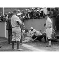 thumbnail image 1 of Babe Ruth Knocked Unconscious History (24 x 18), 1 of 2