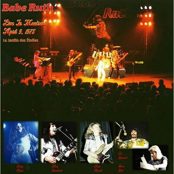 Babe Ruth - Live in Montreal - April 9, 1975 - Red Marble - Music & Performance - Vinyl