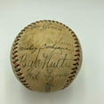 thumbnail image 1 of Babe Ruth  Lou Gehrig 1933 First All Star Game Signed Baseball JSA COA, 1 of 11