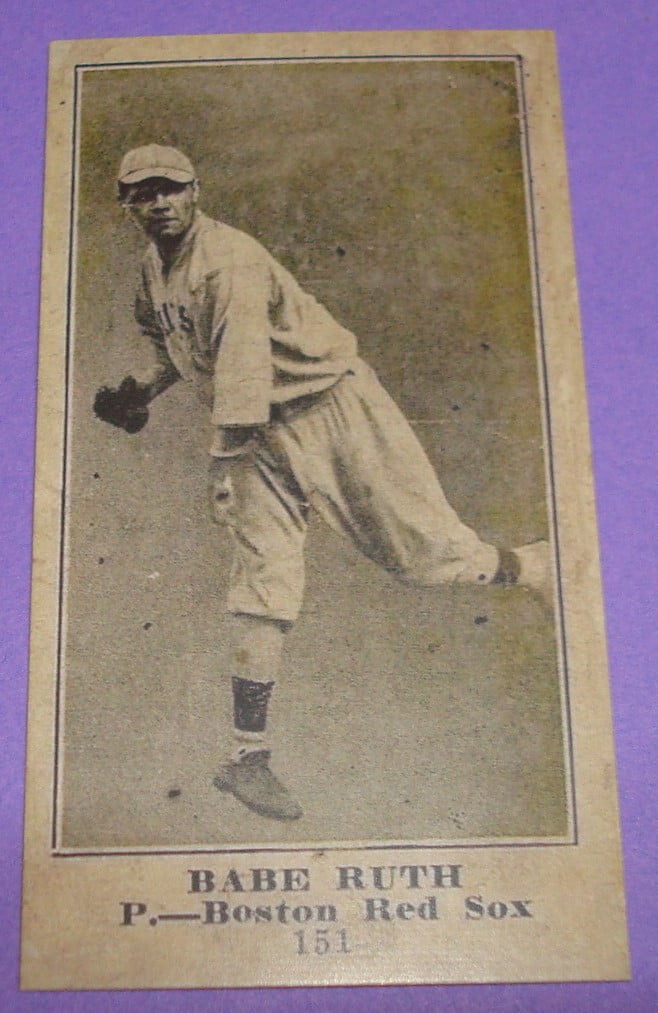 Babe Ruth Mini Tobacco Reprint Card - Walmart.com