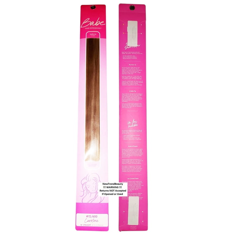 18in babe tape in extensions Tape-In Hair Extensions #38 (Gigi) - Babe Hair Extensions main image 2