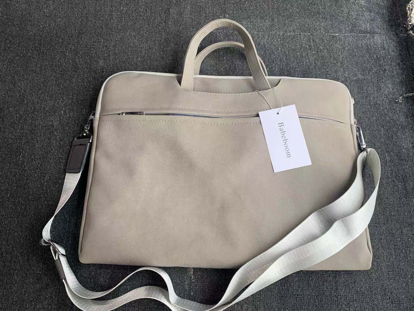Babeboom Briefcase Laptop Bag, Expandable Computer Shoulder Messenger Bag Waterproof Carrying Case Handbag with Tablet Sleeve, Organizer for Men Women,Business Travel