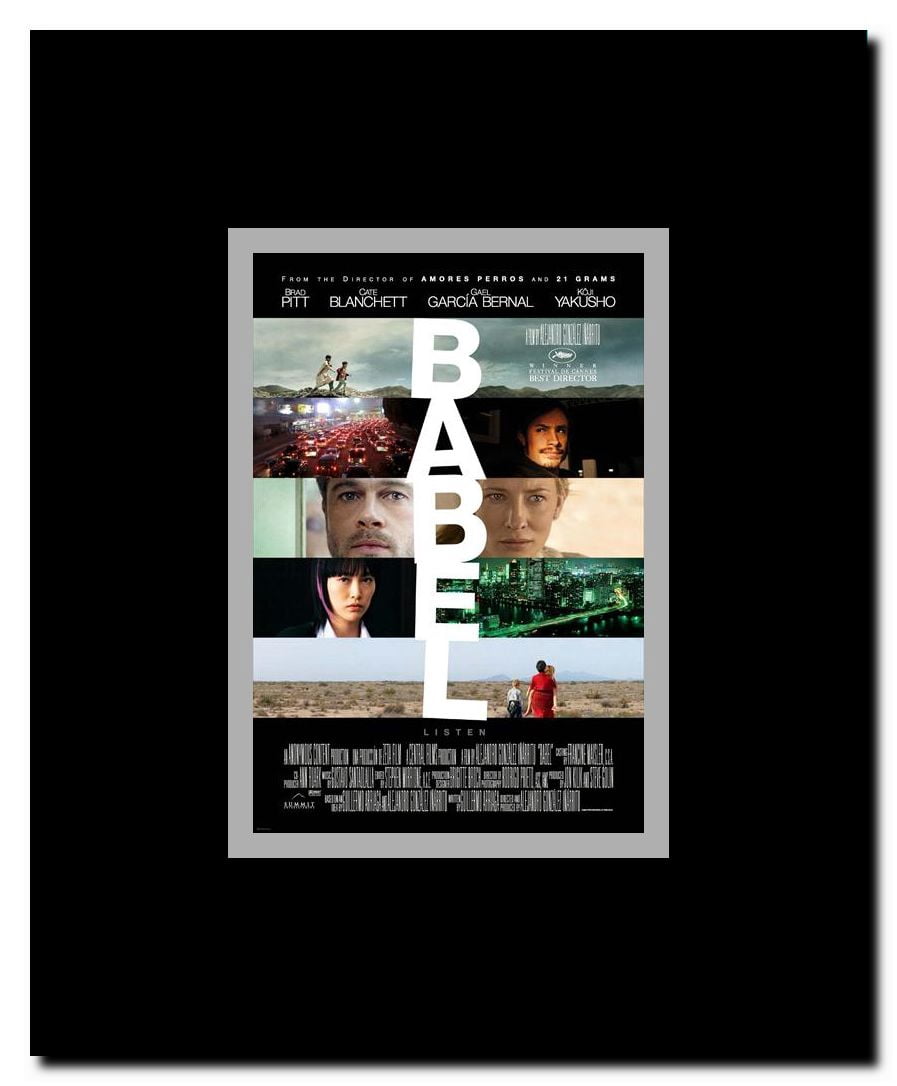 Babel Framed Movie Poster