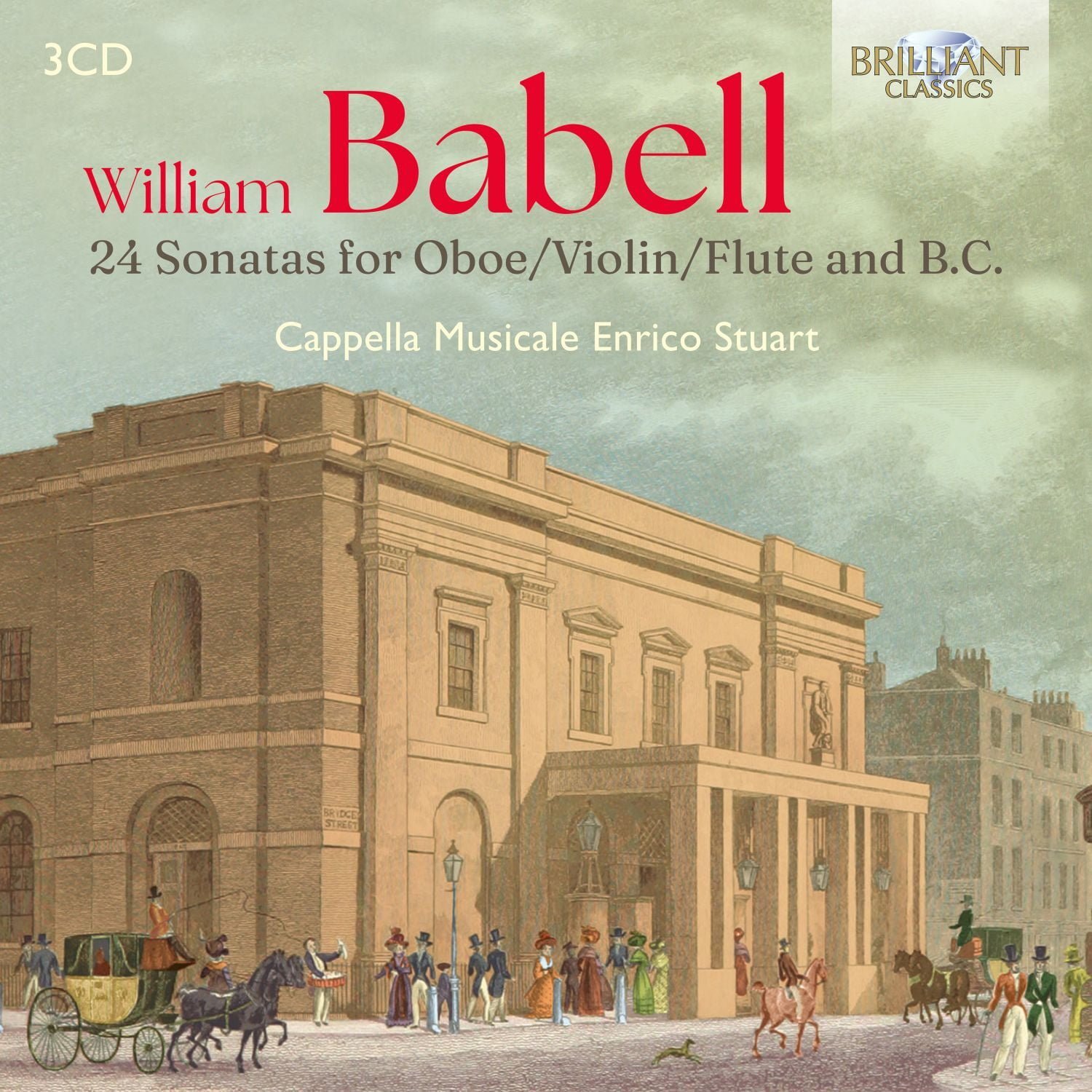 Cappella Musicale Enrico Stuart Babell: 24 Sonatas For Oboe/Violin/Flute And B.C. (CD) Box Set