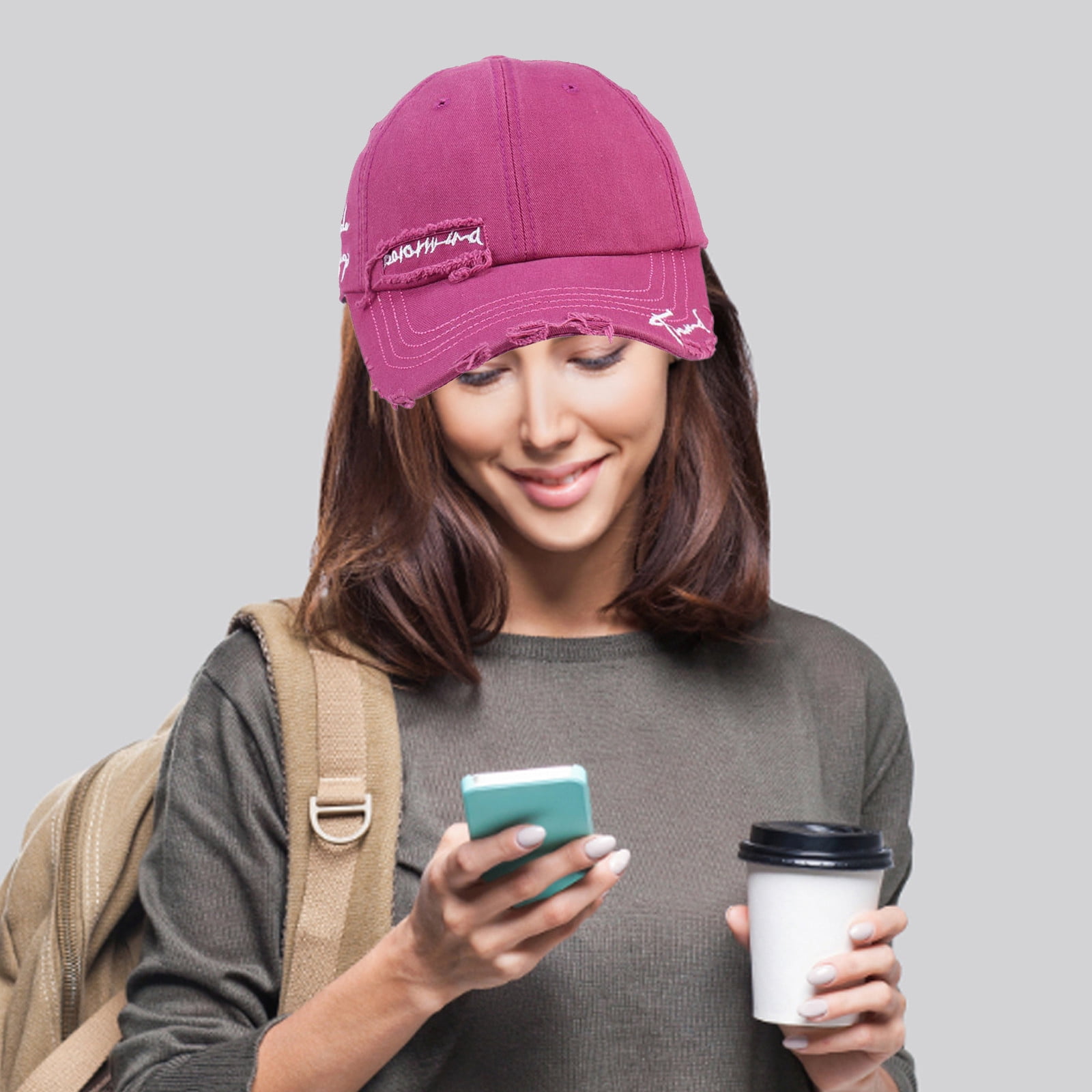 Baberdicy 1X Hat Big Deal, Corduroy Baseball Cap for Men Womens Sports