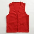thumbnail image 1 of Baberdicy Adult Clerk Activity Vest, Unisex Work Uniform Vest for Retail And Supermarket , Work Utility Vest, Tool-Pocket Gilet, Job-Site Safety Layer Red3 M, 1 of 4
