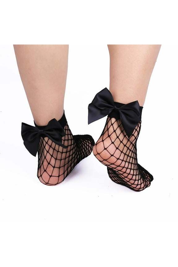 Adult Socks Bulk Big Deal Women Ruffle Fishnet Ankle High Socks Mesh Lace Fish Net Short Socks Clearance!