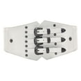 thumbnail image 1 of Baberdicy Belts for Women Ladies Fashion Versatile Belt Elastic Girdle Simple Dress Belt White, 1 of 3