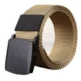 thumbnail image 1 of Baberdicy Belts for Women Men's Outdoor Sports Nylon Waistband Canvas Belt Dazzling Belt Khaki, 1 of 2