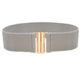 thumbnail image 1 of Baberdicy Belts for Women, Women Elastic Waist Belt Metal Buckle Waistband Solid Color Wide Corset Belt Female Apparel Accessories Belts One Size, 1 of 4