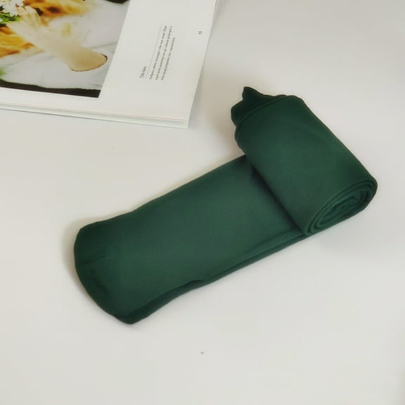 Baberdicy Bright Color Tights, Women Candy Colors Opaque Footed Socks, Tights Slim Pantyhose Stockings in Assorted Bright Colors, Comfortable Stretch Fit for Daily Wear Army Green