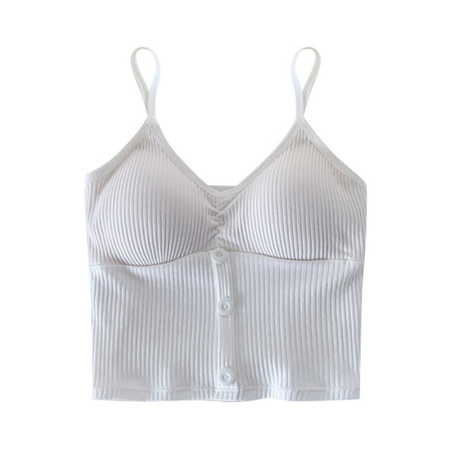 Baberdicy Camisole Tops for Women Tank with Built In Bra Womens Tank Tops Adjustable Strap