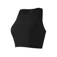 thumbnail image 1 of Baberdicy Camisole Tops for Women Women's 1 Piece Crop Tank Tops Ribbed Seamless Workout Sleeveless Shirts Racerback Crop Tops, 1 of 9