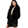 thumbnail image 1 of Baberdicy Coat Outerwear Winter Lady Womens Warm Long Faux Coat Jacket Outerwear Women's Fur & Faux Fur Jackets & Coats Black, 1 of 5