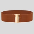 thumbnail image 1 of Baberdicy Dress Sash Belt, Khaki Wide Women Fashion Belts Lady Elastic Waist Stretch Belt Dress Wide Buckle Belt One Size, 1 of 2