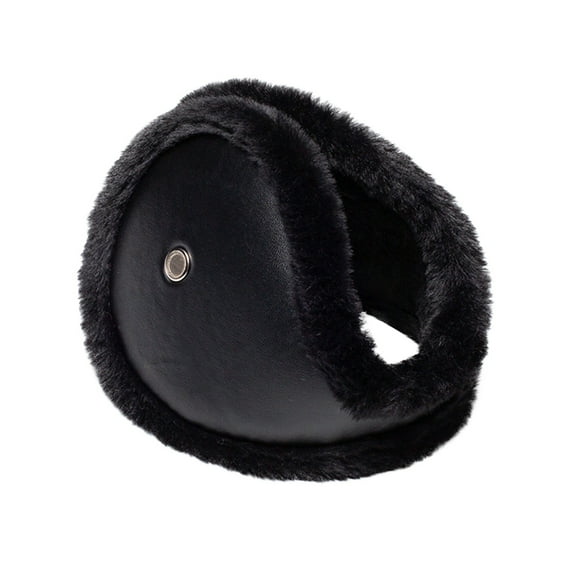Baberdicy Ear Muffs for Winter Women Winter Warm Earmuffs Are Soft and Warm Knitted Plush Earmuffs Can Be Used to Irony The Cold Earmuffs Ear Muffs Black