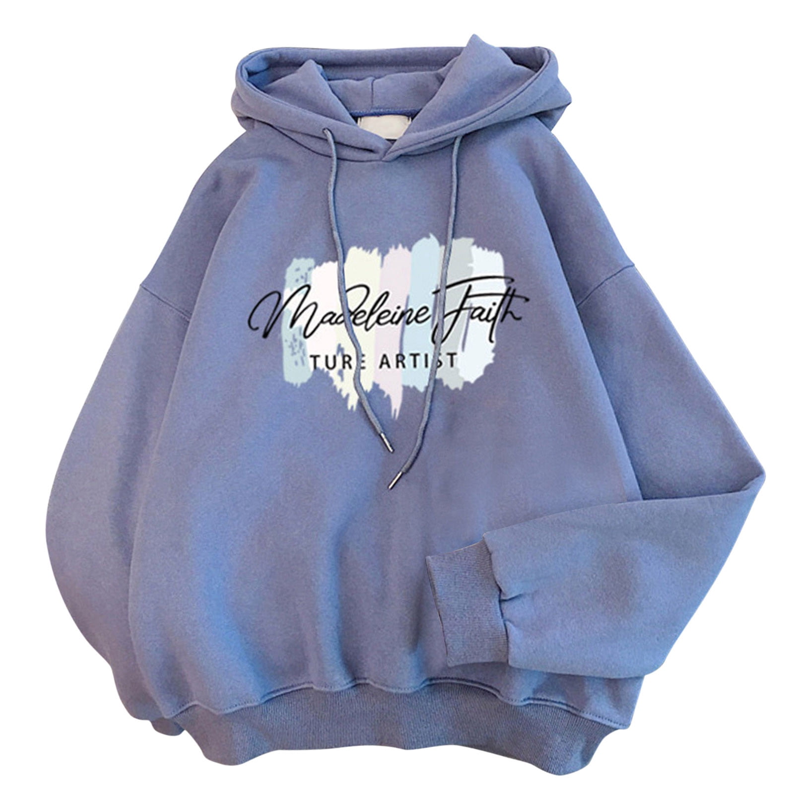 トップス SavoyClothingShop EmbloideryFreeceHoodie Women's Sweatshirt Hoodie Oversize Hooded Cardigan Gray