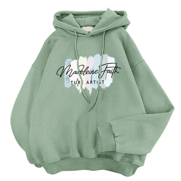 Baberdicy Essentials Hoodie Women's Cute Sweatshirt Kawaii Long