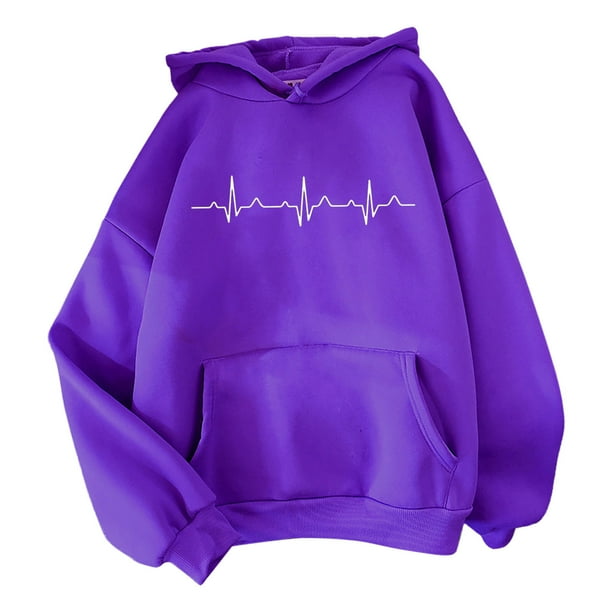 Purple hoodie womens new arrivals