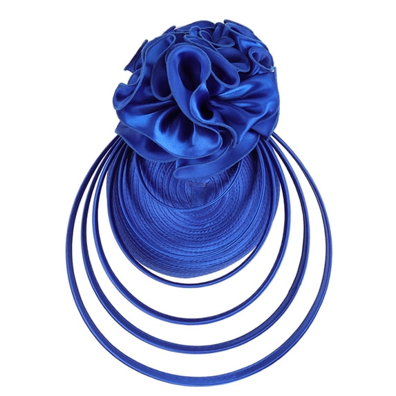 Baberdicy Fascinators Hats for Women Clearanceï¼Tea Party Fascinator Ken/tuckys Derbys Hat Fascinator Pillbox Hat Headband for Cocktail Fascinators Hats for Women Tea Party Blue
