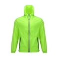 thumbnail image 1 of Baberdicy Gentleman Jacket Summer and Autumn Men and Women's Lightweight Windproof and Sunscreen Clothing with Fluorescent Zippers Plus Size Tops Green, 1 of 5