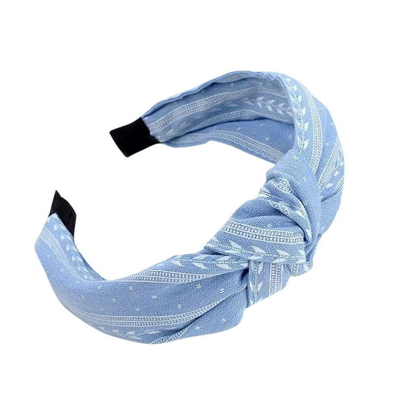 Baberdicy Headband Fashion Bow Knot Hairband Women Hair Head Hoop Simple Sweet Girls Hair Headband