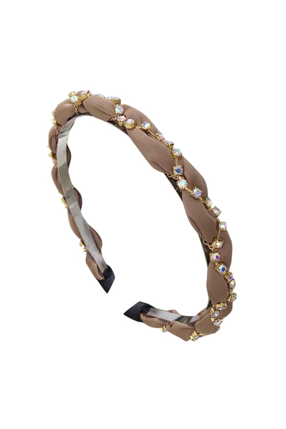 Hair Ties Headband Fabric Women's Accessories Head Band Hair Wrap Crystal Hairband Headband Hair Accessories