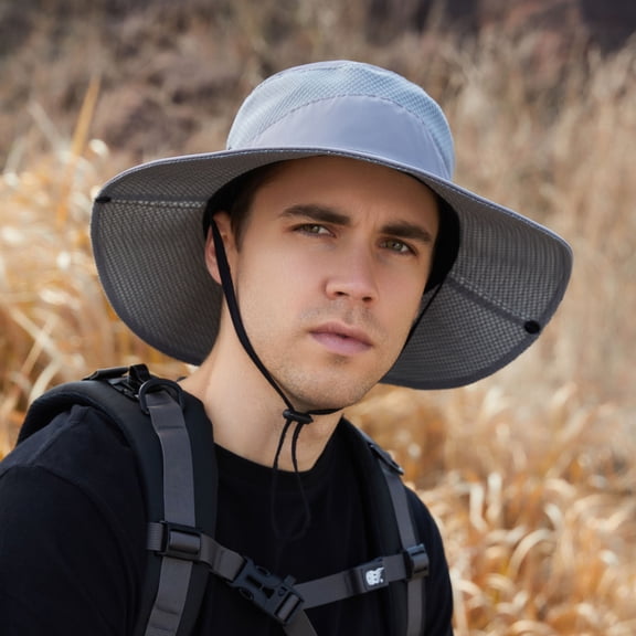 Baberdicy Hat Big Deal Mens and Womens Sunscreen Fisherman Hat Outdoor Mountaineering Fishing Sunshade Hat Breathable Sun Hat Clearance!